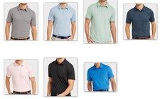 Polo Shirt All in Motion Poly/Spandex JERSEY Navy/Blue/Pink/Gray/Green/Black