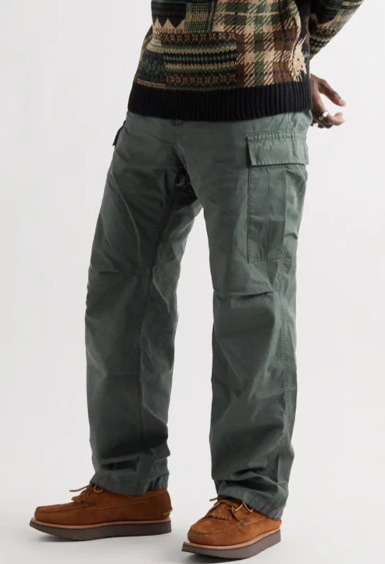 visvim JUMBO EIGER SANCTION PANTS OLIVE-