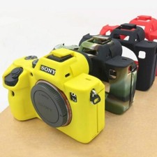 Silicone Case Rubber Cover Skin Sony A9 A7R III A7R3 A7 mark 3 a7 III A7R4 A7RIV