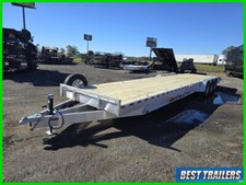 2025 Wolverine 36 Ft Aluminum 2 Carhauler Trailer 7x36 21k GVWR Lightweight