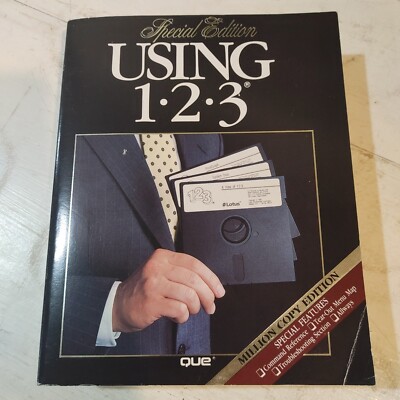 Que Corporation Special Edition Using 1.2.3 Paperback Book 1987