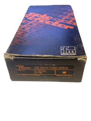 IFM OS5013 Einweglichtschranken-Empfänger (OSE-FPKG)   NEU