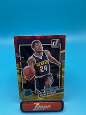 Jalen Pickett 2023-24 Panini Donruss Red & Gold Holo Laser Rated Rookie Nuggets