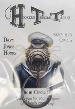 Davy Jones 7 Fathom Offset Circle Hooks catfish ULTRA SHARP