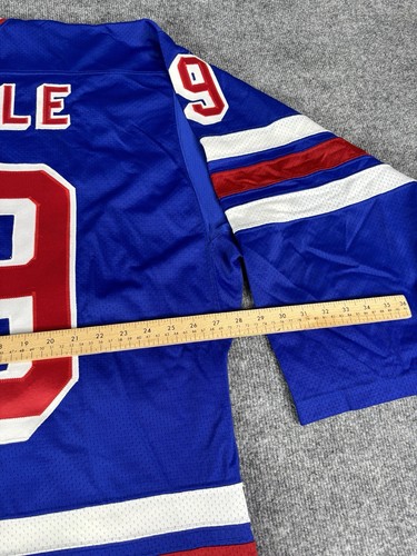 Camiseta de hockey de los New York Rangers para hombre 52-R Starter Cosby Jean Ratelle correa de lucha - Imagen 19 de 19