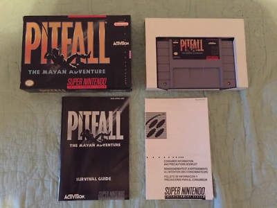 Pitfall: The Mayan Adventure (Super Nintendo Entertainment System, 1994)