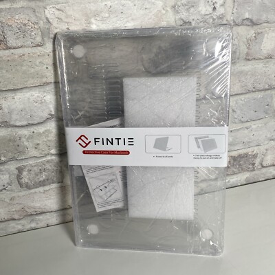 Fintie Case MacBook Air 15 Schutzhülle Snap On Hard Shell Cover | Crystal Clear