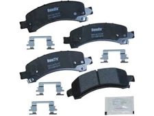 For 2003-2020 Chevrolet Express 2500 Brake Pad Set Rear Bendix 27266TDPD 2004
