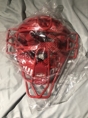 防具 Supreme - Supreme Rawlings Catcher Mask Red RAWLINGS X SUPREME CATCHER'S MASK RED SS18 - Stay Fresh