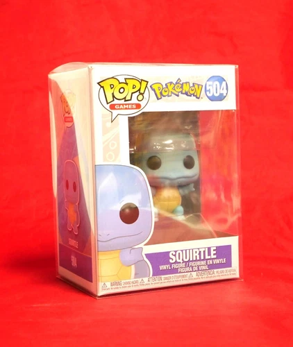 Pokémon Funko Pop Squirtle #504 Vinyl Figure MIB w Plastic Protector