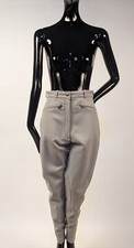 VINTAGE DOVE GREY HERMES - PARIS RIDING PANTS SIZE 36