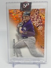2022 Topps Pristine Larry Walker Orange Encased  16/25 Rockies (667)