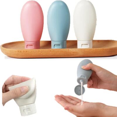 3-teiliges Reiseflaschen Set, 60 ml Reiseflaschen und Behälter, klein Mini leer für