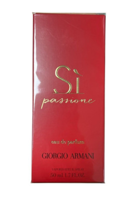 GIORGIO ARMANI SI PASSIONE FOR HER 50ML EAU DE PARFUM SPRAY NAGELNEU & VERSIE...