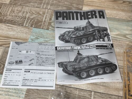 Unused TAMIYA 1/25 RC Radio Control Tank German Tank Panther A ITEM 56602 - Picture 6 of 14