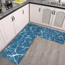 Comfort Kitchen Mat with Foam Backing, Set and/or Single Options