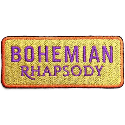 QUEEN Iron On Patch: BOHEMIAN RHAPSODY: Freddie Mercury Official Merch gift £pa