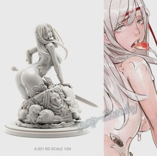 1/24 Scale KINGDOM DEATH Female Swordsman Unassembly Unpainted Resin GK Model