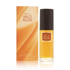 3-PACK - Coty Wild Musk by Coty for Women 1.5 oz Cologne Spray