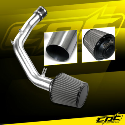 For 01-06 VW Golf GTI 1.8T 1.8L 4cyl Polish Cold Air Intake +Red Filter Cover