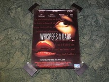 Original Video Store Promo Movie Poster ~ Whispers in the Dark~Annabella Sciorra