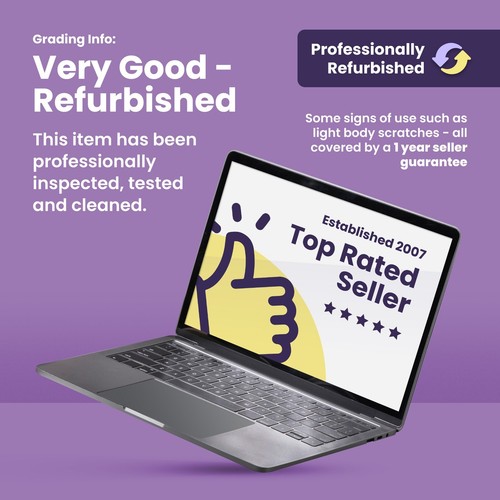 HP 250 G7 15.6" Core i3-7020U 2.30GHz 8GB Ram 256GB SSD FHD Warranty Laptop - Picture 2 of 12