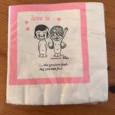 Vintage Paper Napkins Love Is...the Greatest ...
