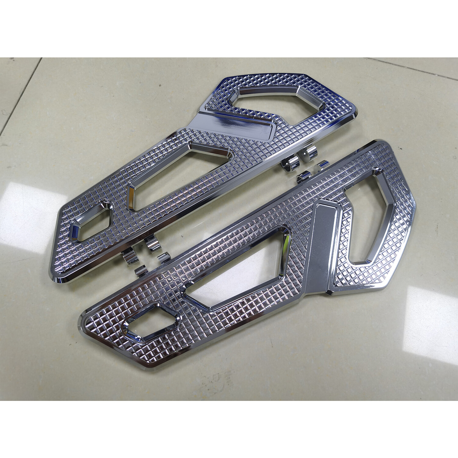 Chrome Driver Rider Floorboard Footboard For Harley Street Glide Road