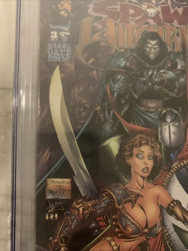 Medieval Spawn / Witchblade #3 (Image Comics Malibu Comics July 1996) CGC 7.5 - Picture 10 of 24