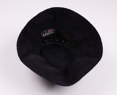 Vintage Kangol Unisex Navy Textured Bucket Hat OS | eBay display picture 3