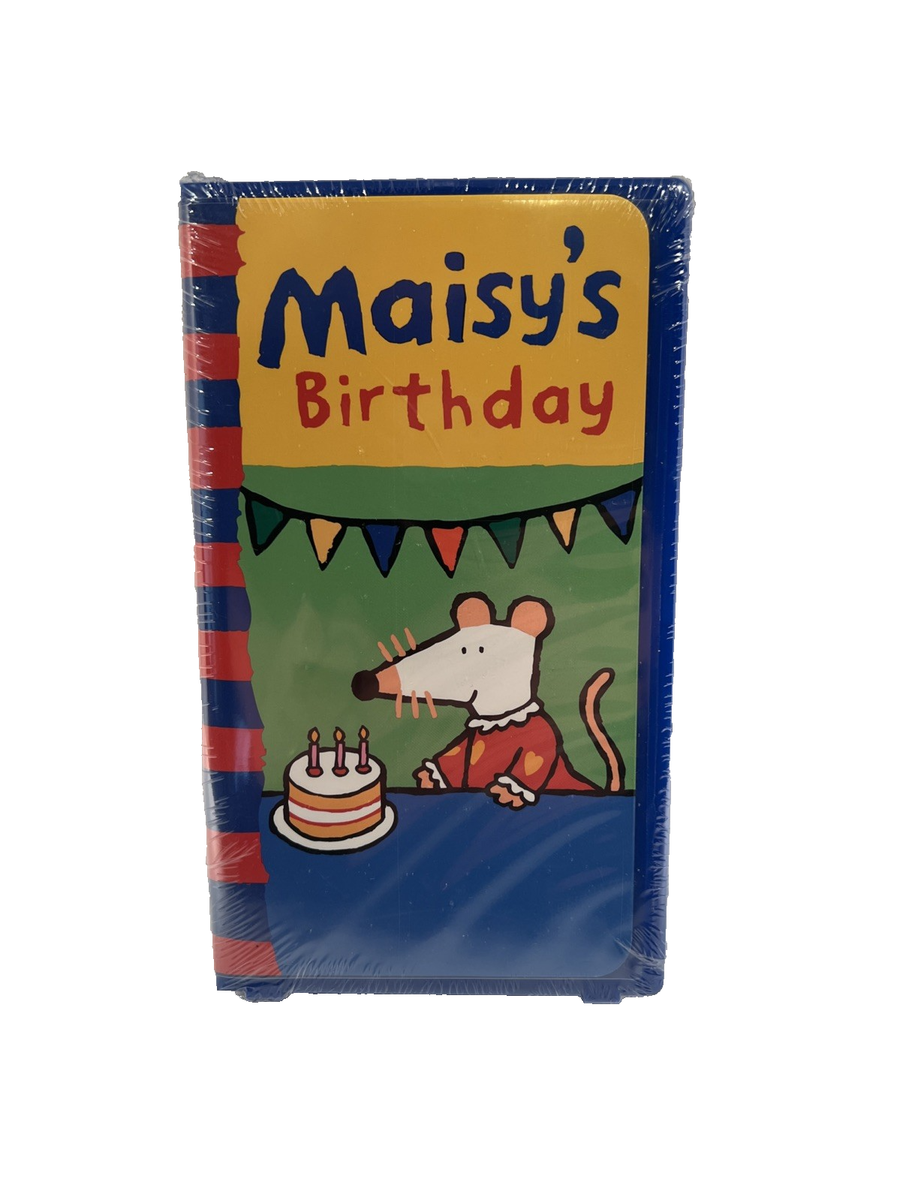 Maisy's Birthday VHS 2000 Clamshell Vintage Nick Jr. NIP Sealed