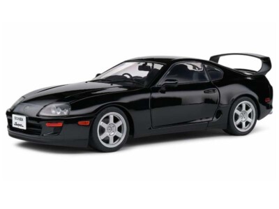 1993 Toyota Supra Mk4 (A80) Black Diecast 1:18 Scale Model