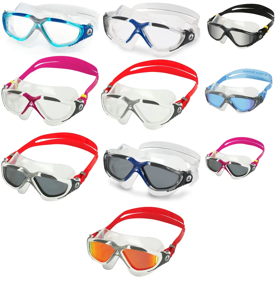 Aqua Sphere VISTA Schwimmbrille UNISEX verschiedene Modelle NEU vom Fachhandel
