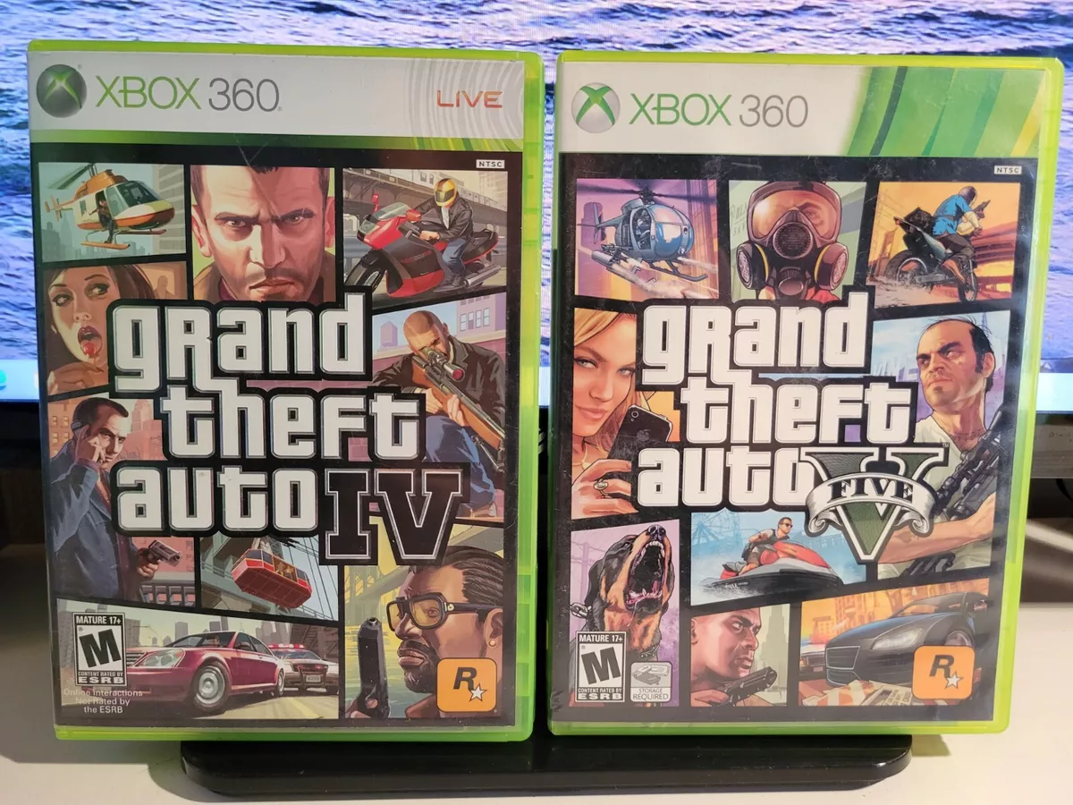 GTA IV (Grand Theft Auto) - XBOX 360 (USADO)