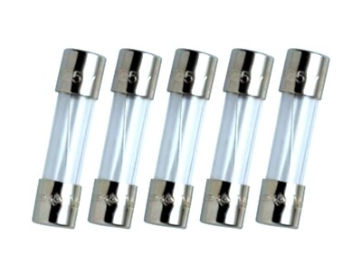 APPLIED BIOSYSTEMS V103015, Fast-Blow Fuse, 6.3Amp, 250V, 5mm x 20mm, Qty.5