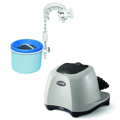 Intex Saltwater System for Pool with Intex Wall Mounted Pool Surface Skimmer