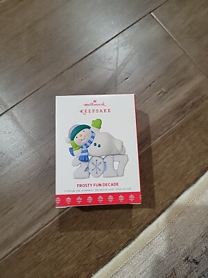 Hallmark Keepsake Frosty Fun Decade 2017 Christmas Ornament