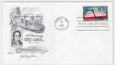 TurtlesTradingPost- Erie Canal  #1325 1967 FDC- Artmaster Cachet