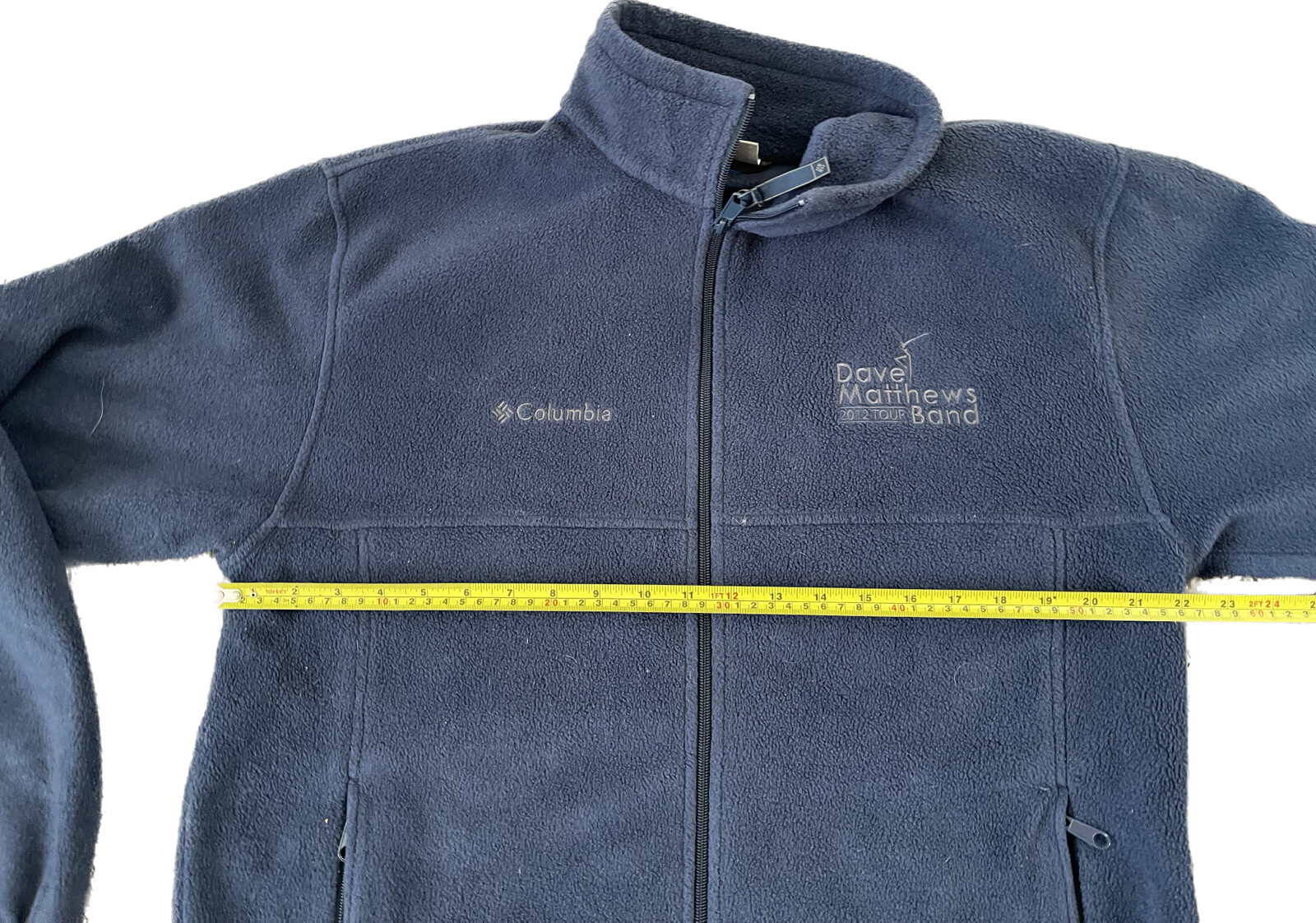 Columbia Fleece Jacket Men's Large Black Full Zip… - image 7