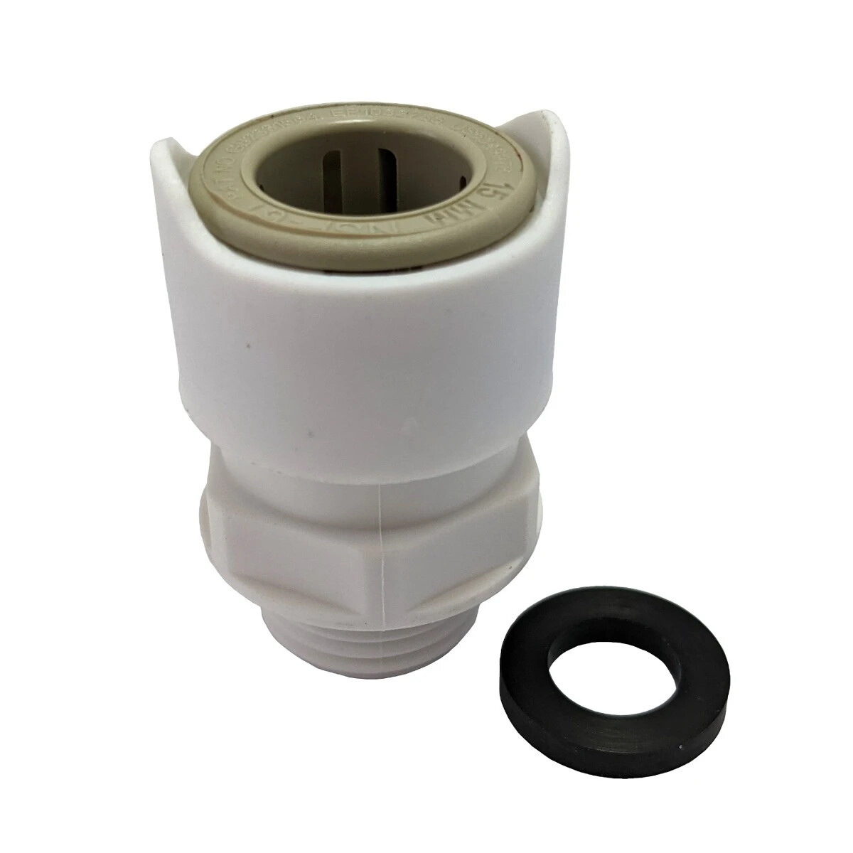 Whale WX1515B Adaptor 1/2 in BSP Male to 15mm Faucet tail Assembly