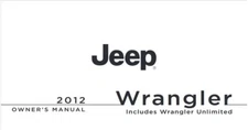 2012 Jeep Wrangler Owners Manual Operator Book Fuses