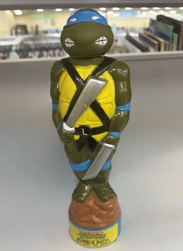 Teenage Mutant Ninja Turtles Vintage Shampoo Bottle 10oz  1990 Collector Empty