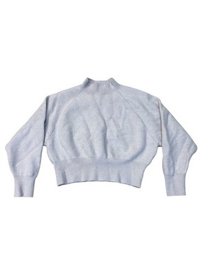 Canada Goose Mist Grey Holton Mock Neck Merino Wool Sweater Women s S/P