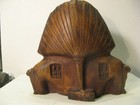 Pharoah bust statue ancient Egypt wood — photo 3