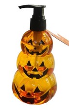 Halloween Orange Jack-O-Lantern 13oz PUMPKIN SAGE Scented Hand Soap Dispenser