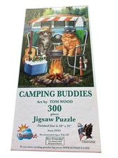 Camping Buddies 300 Piece Jigsaw Puzzle 18" x 24"
