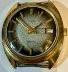 Timex Electric Mens Vintage Quartz Watch Runs.