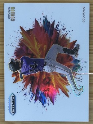   CASE HIT   2025 Panini Prizm - White Color Blast Charlie Condon #3 (RC)