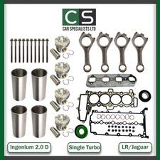 INGENIUM SINGLE TURBO 2.0 DIESEL 204DTD PISTON CYLINDER LINERS SET REBUILD KIT