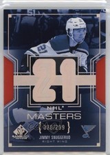 2025-26 Upper Deck SP Game Used NHL Masters Rookies 88/299 Jimmy Snuggerud 11jd